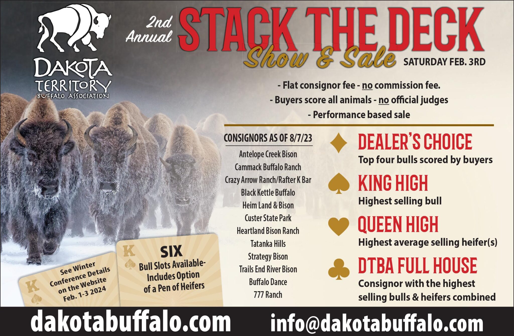 Register Now for the 2024 Stack the Deck Show & Sale! - Dakota ...